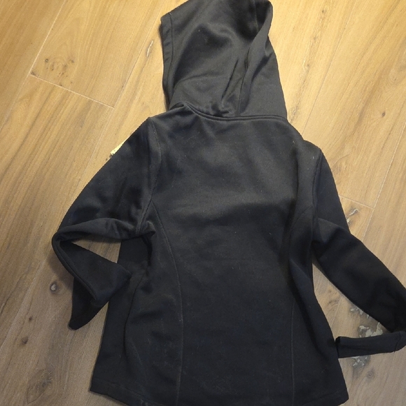 Fila Kids Black and Blue Puffer Jacket - Picture 4 of 4